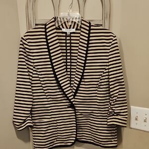 Kasper Striped Women's Petite Jacket